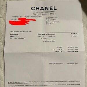 Brand new small Chanel flap Lambskin straight from Paris